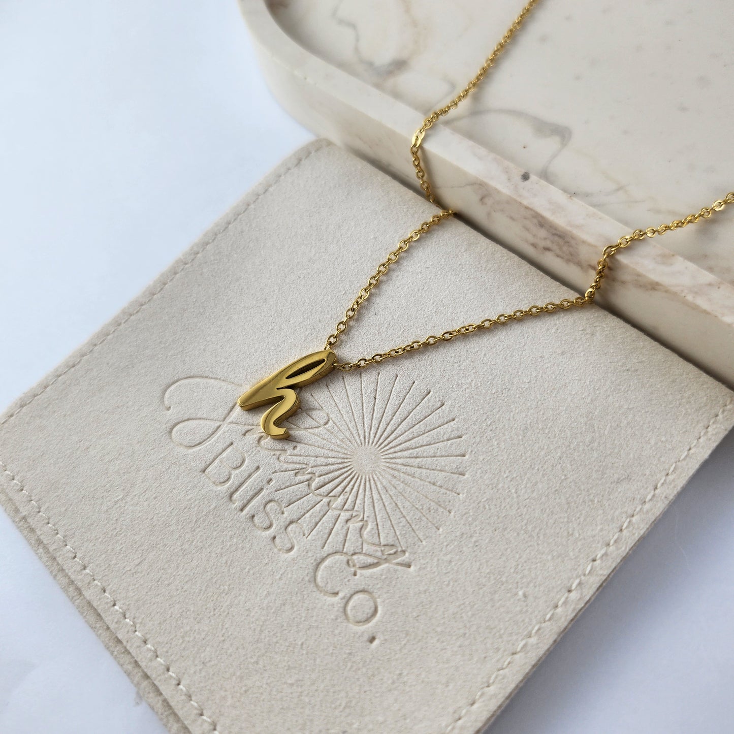 "h" Necklace