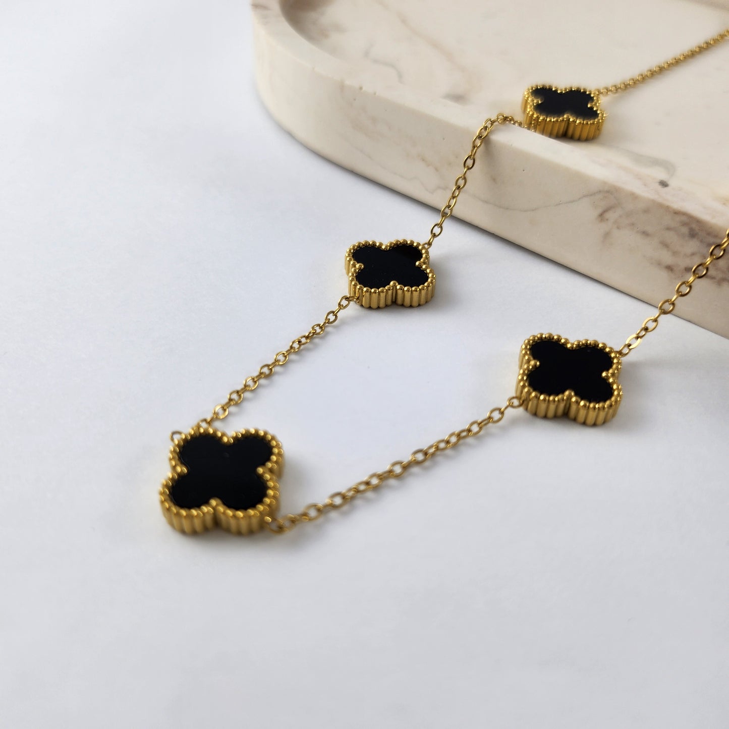 Black Clover Necklace