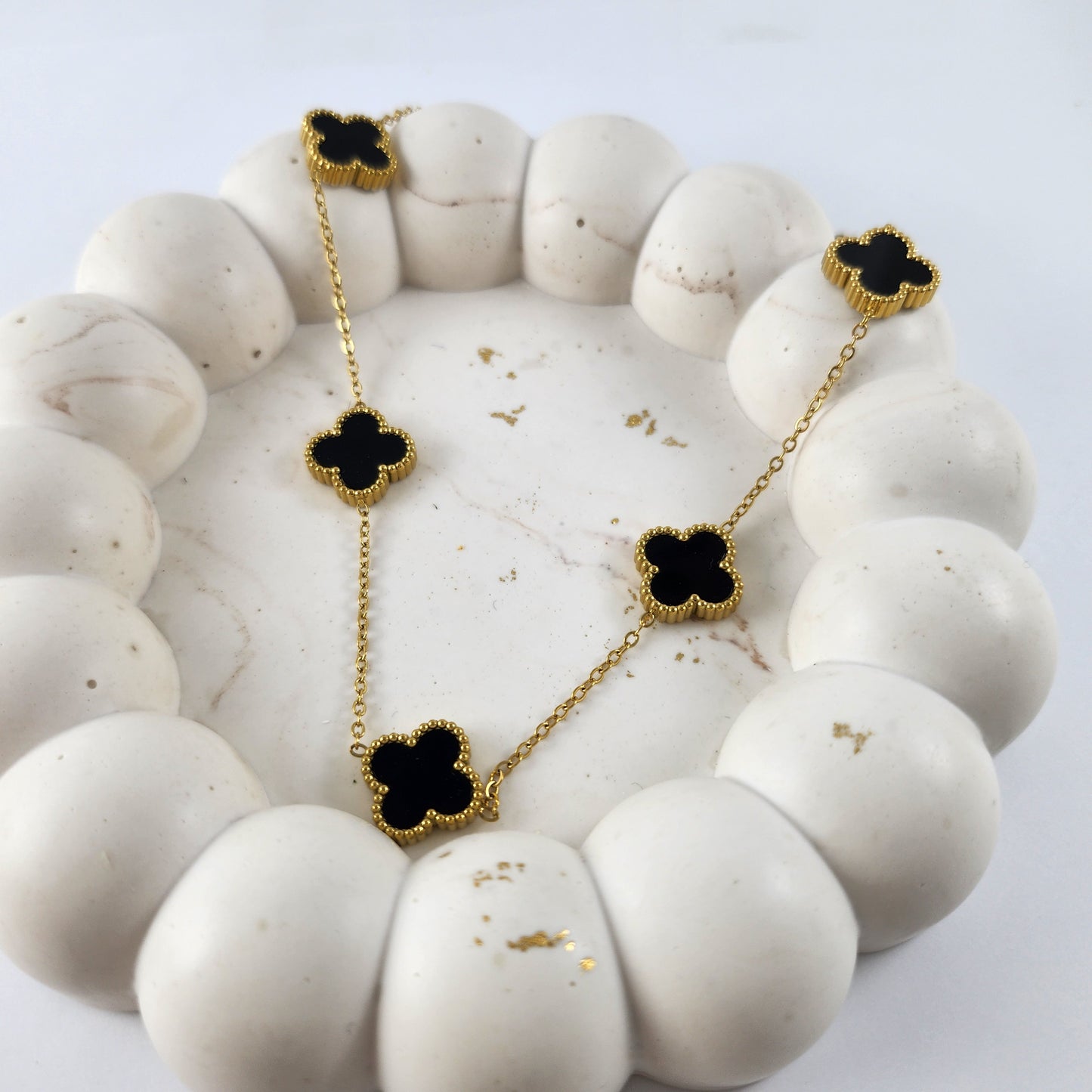 Black Clover Necklace
