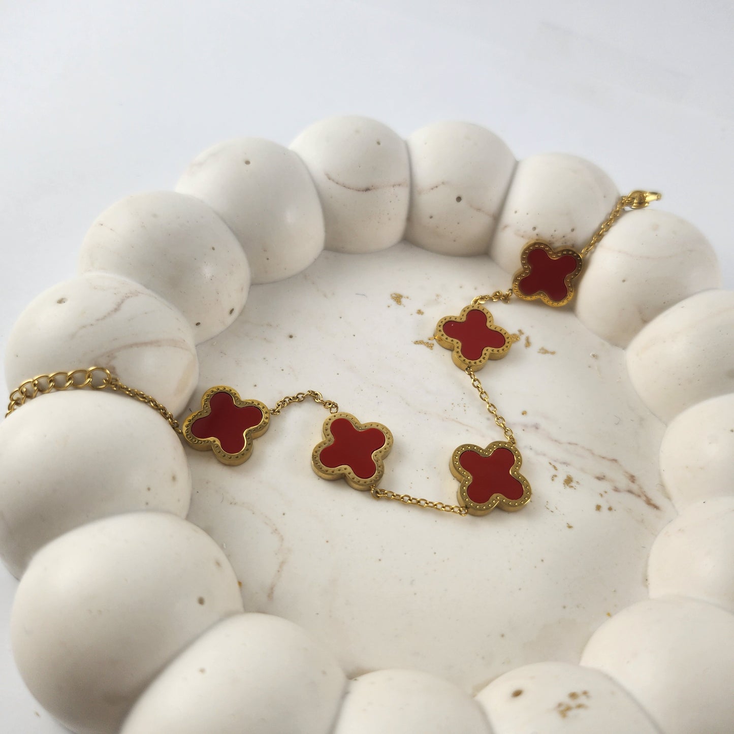 Red Clover Bracelet