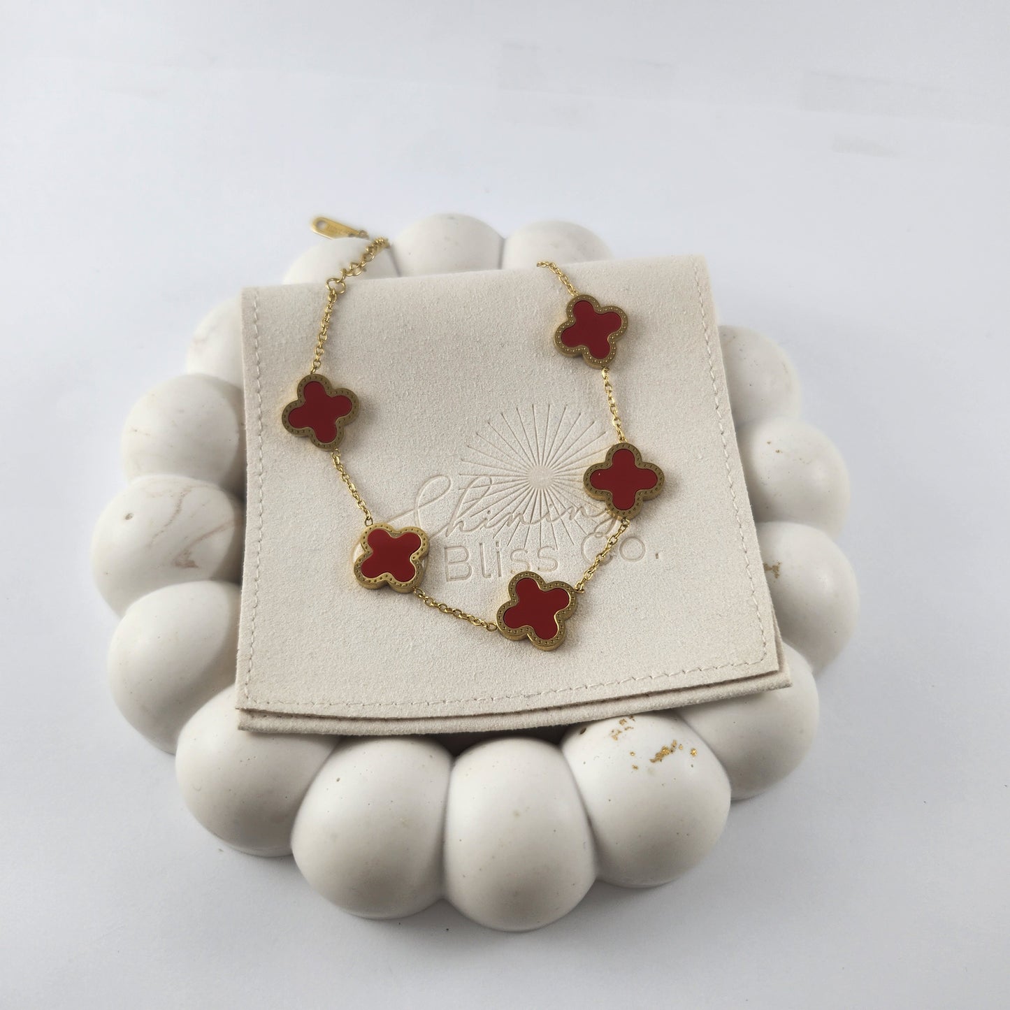 Red Clover Bracelet