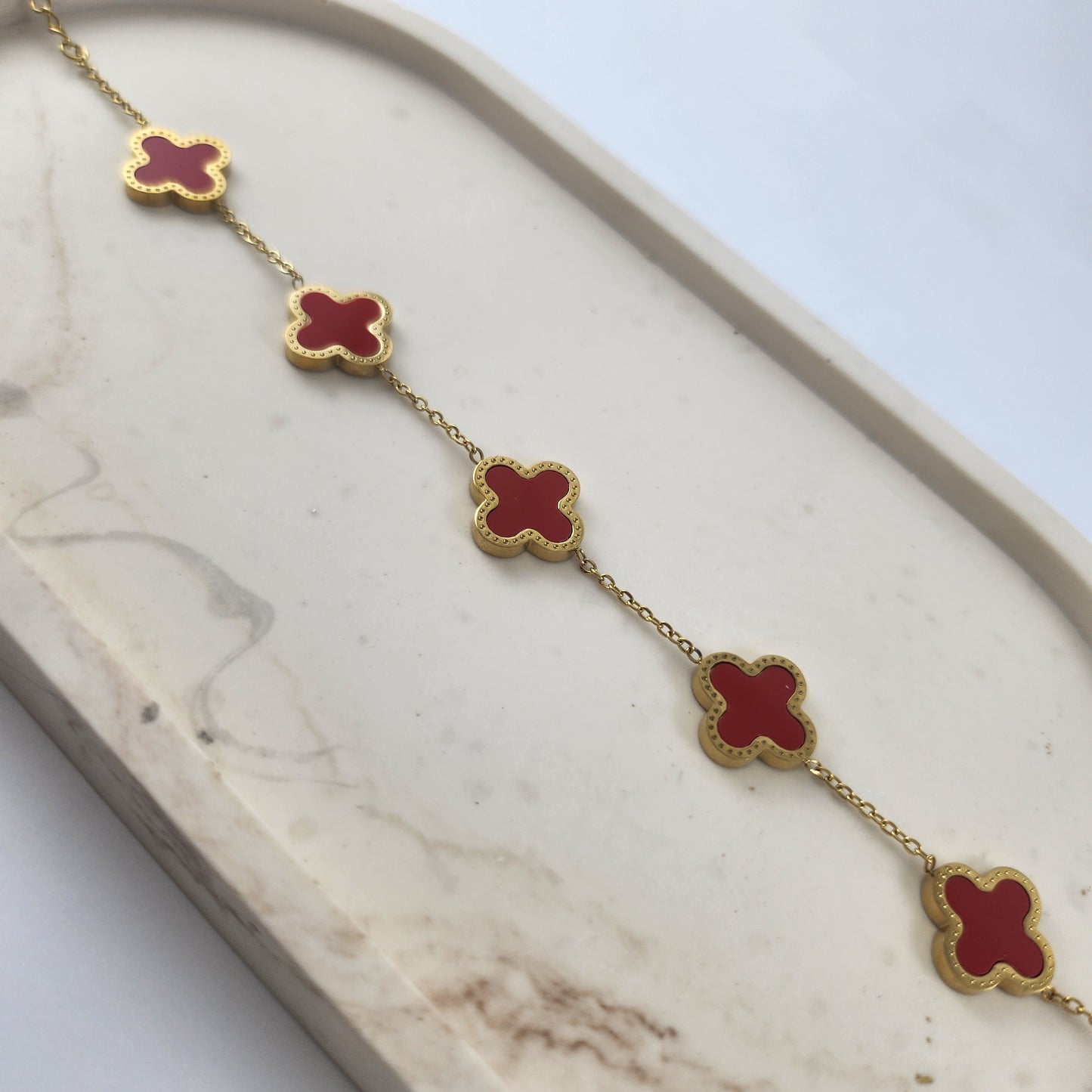 Red Clover Bracelet