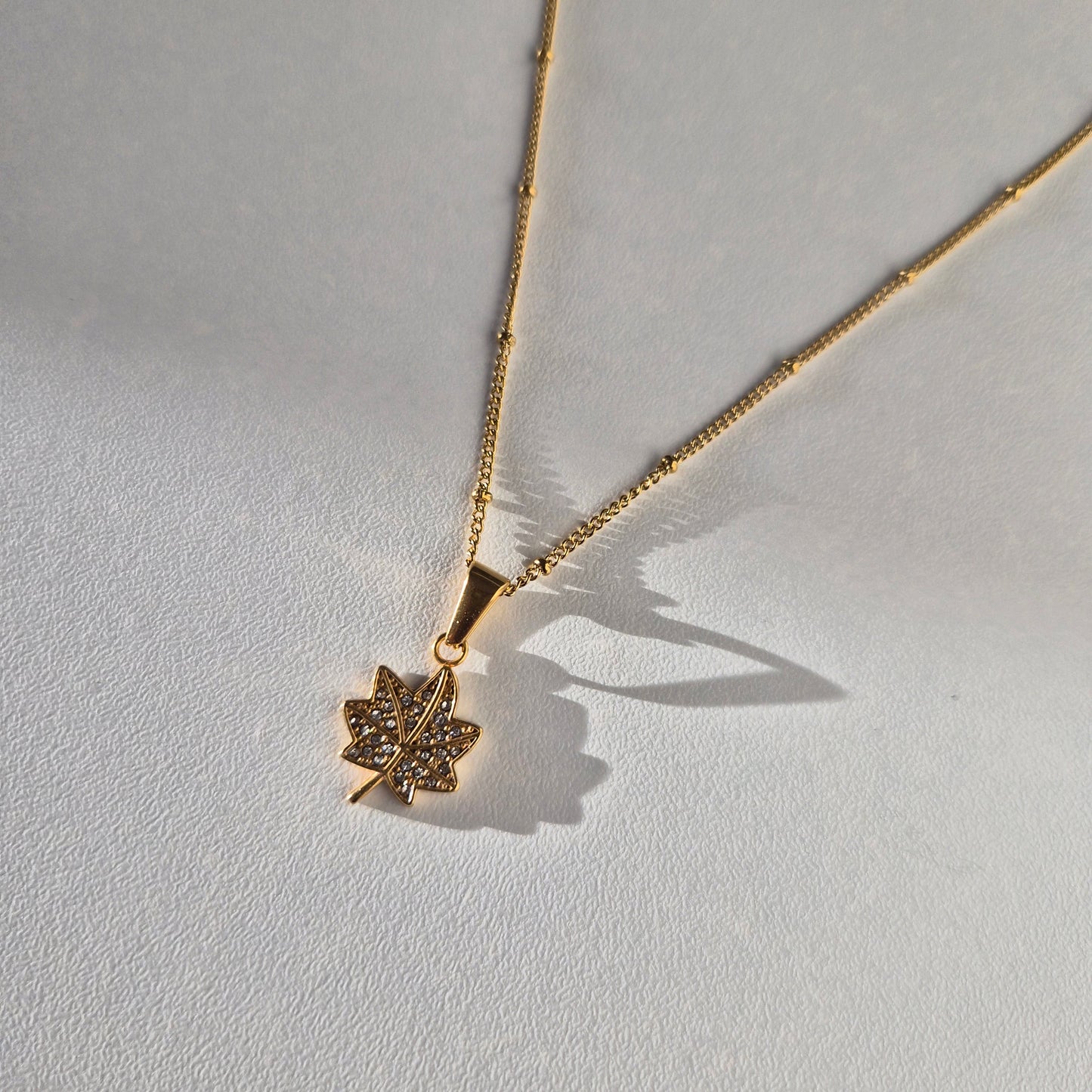 Maple Leaf Necklace