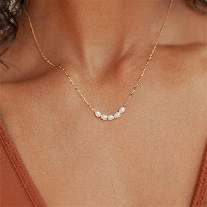 Dainty Freshwater Pearl Necklace