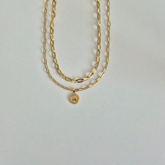 "A" Necklace