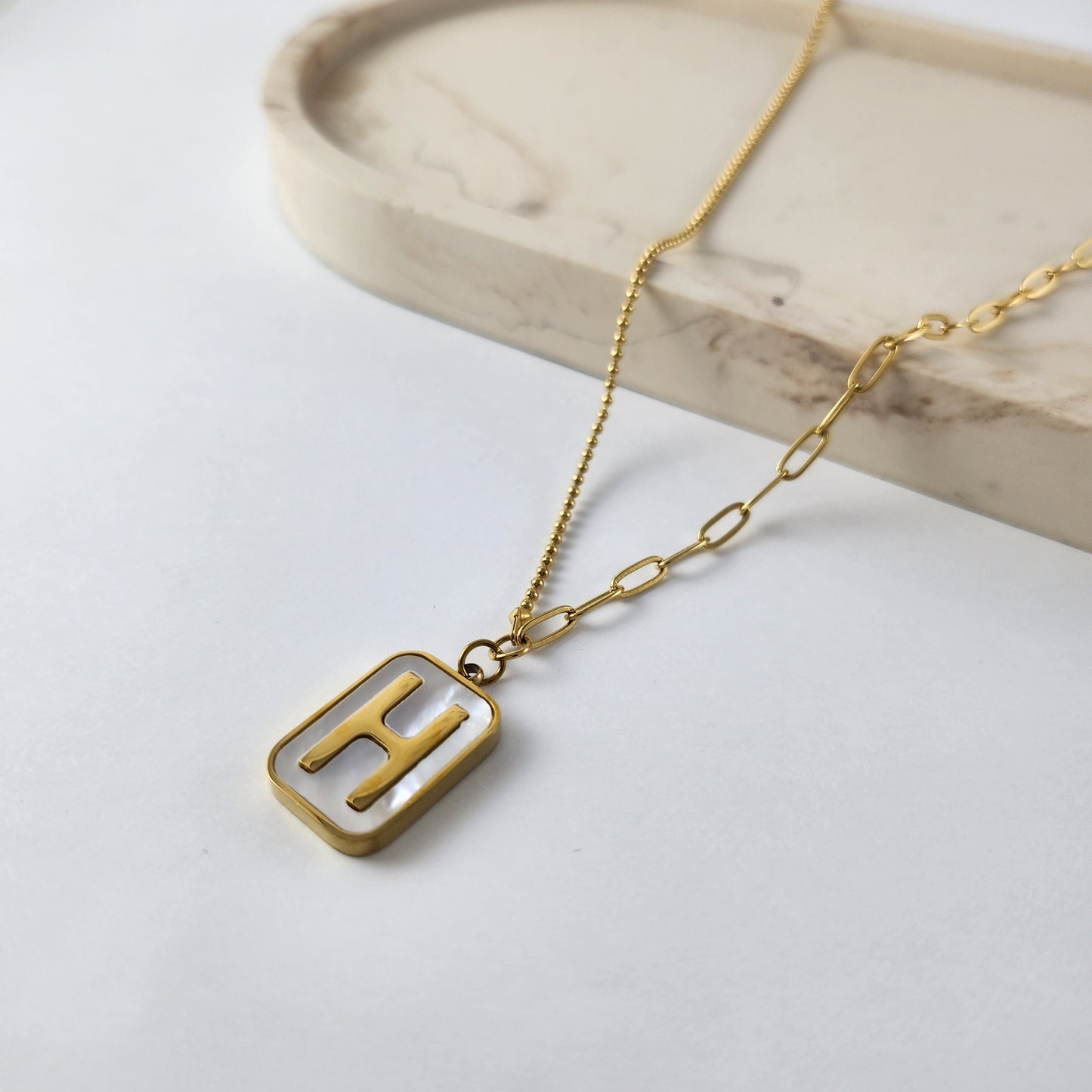 "H" Necklace