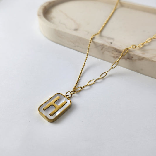 "H" Necklace