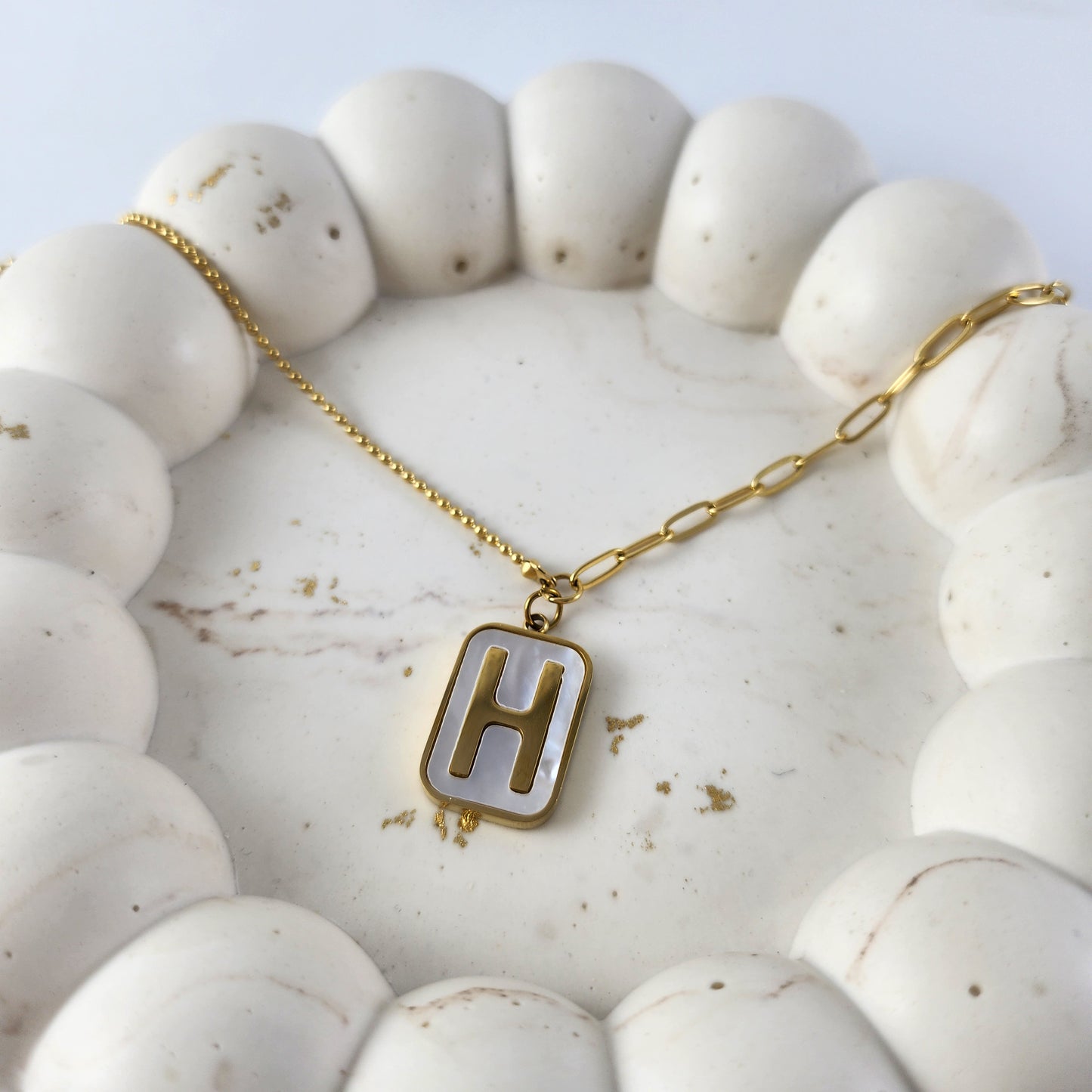 "H" Necklace