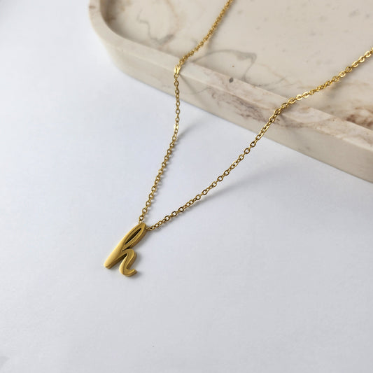 "h" Necklace