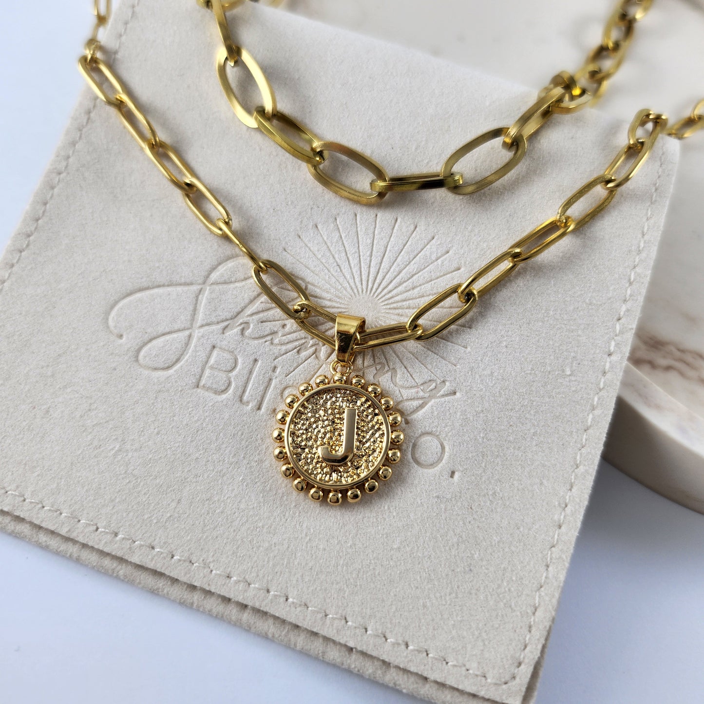 "J" Necklace