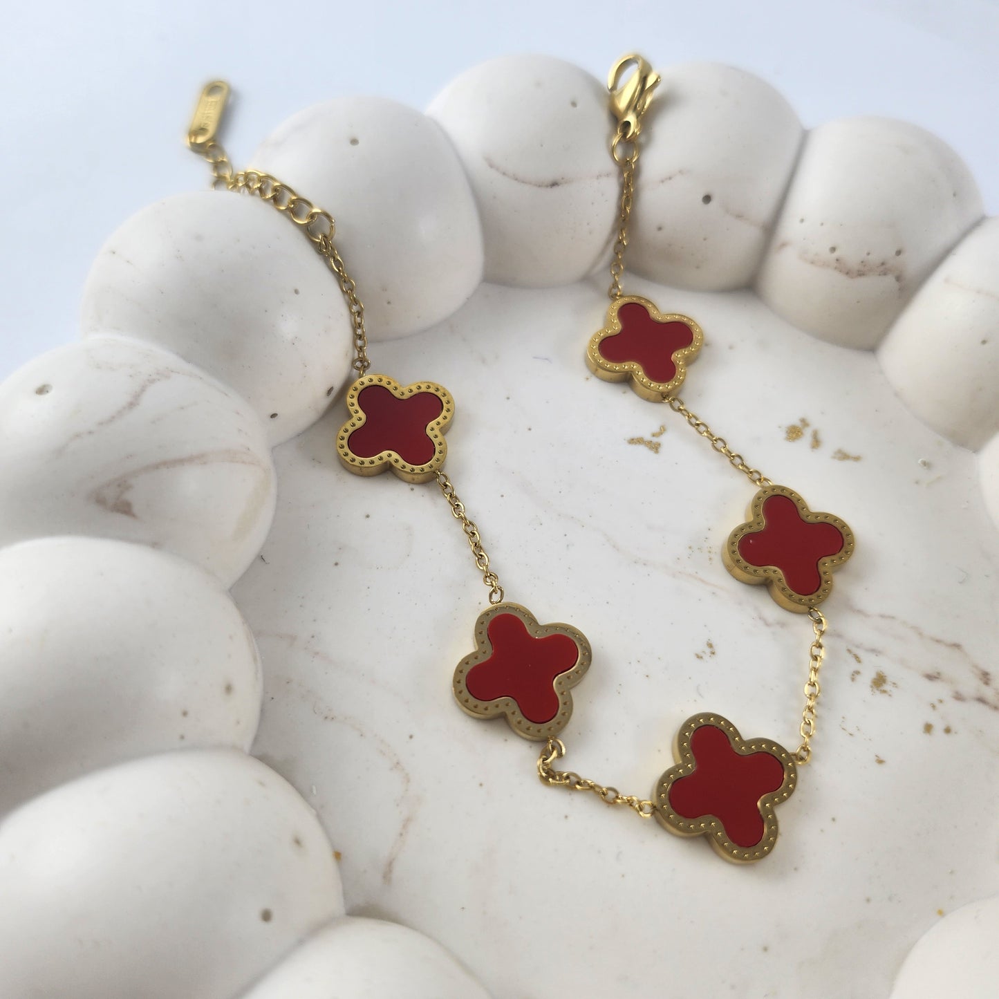 Red Clover Bracelet