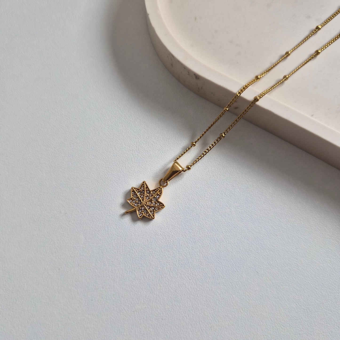 Maple Leaf Necklace