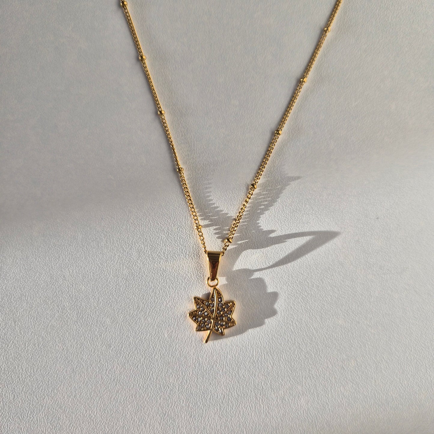 Maple Leaf Necklace