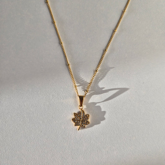 Maple Leaf Necklace