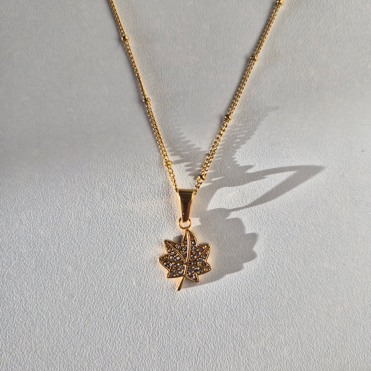 Maple Leaf Necklace