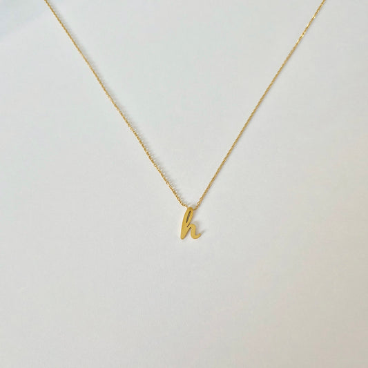 "h" Necklace