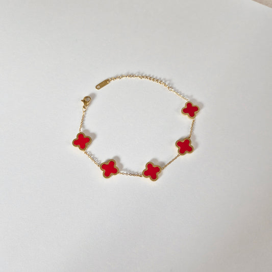 Red Clover Bracelet
