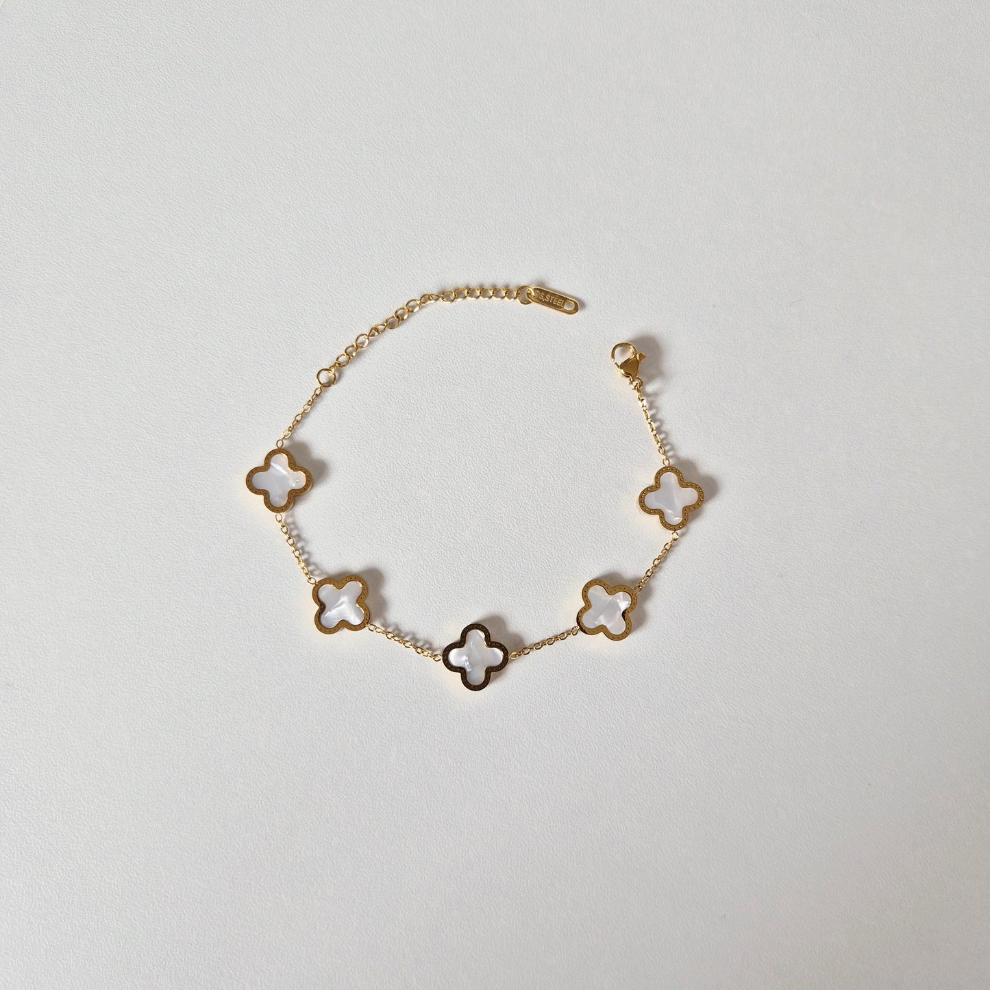 White Clover Bracelet