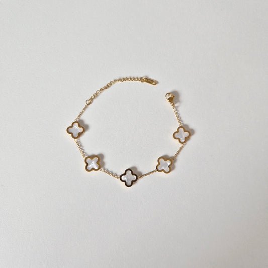 White Clover Bracelet