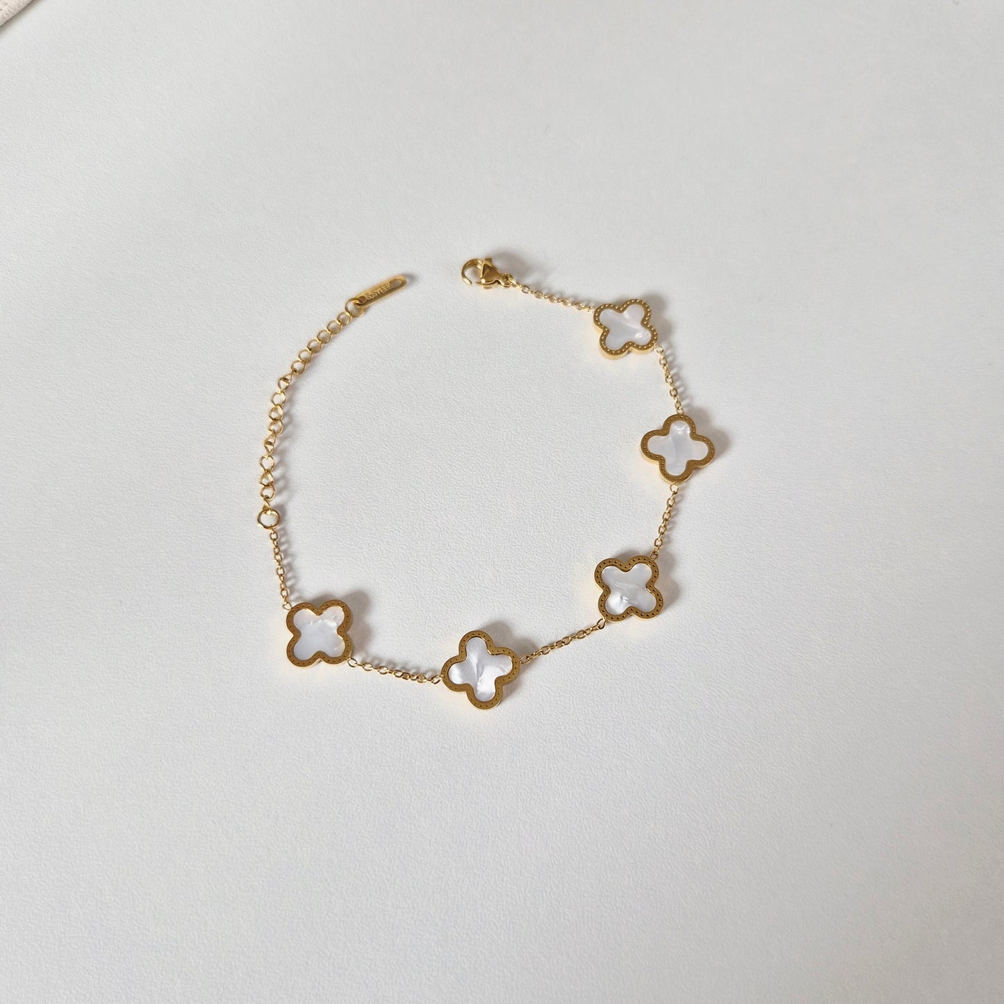 White Clover Bracelet