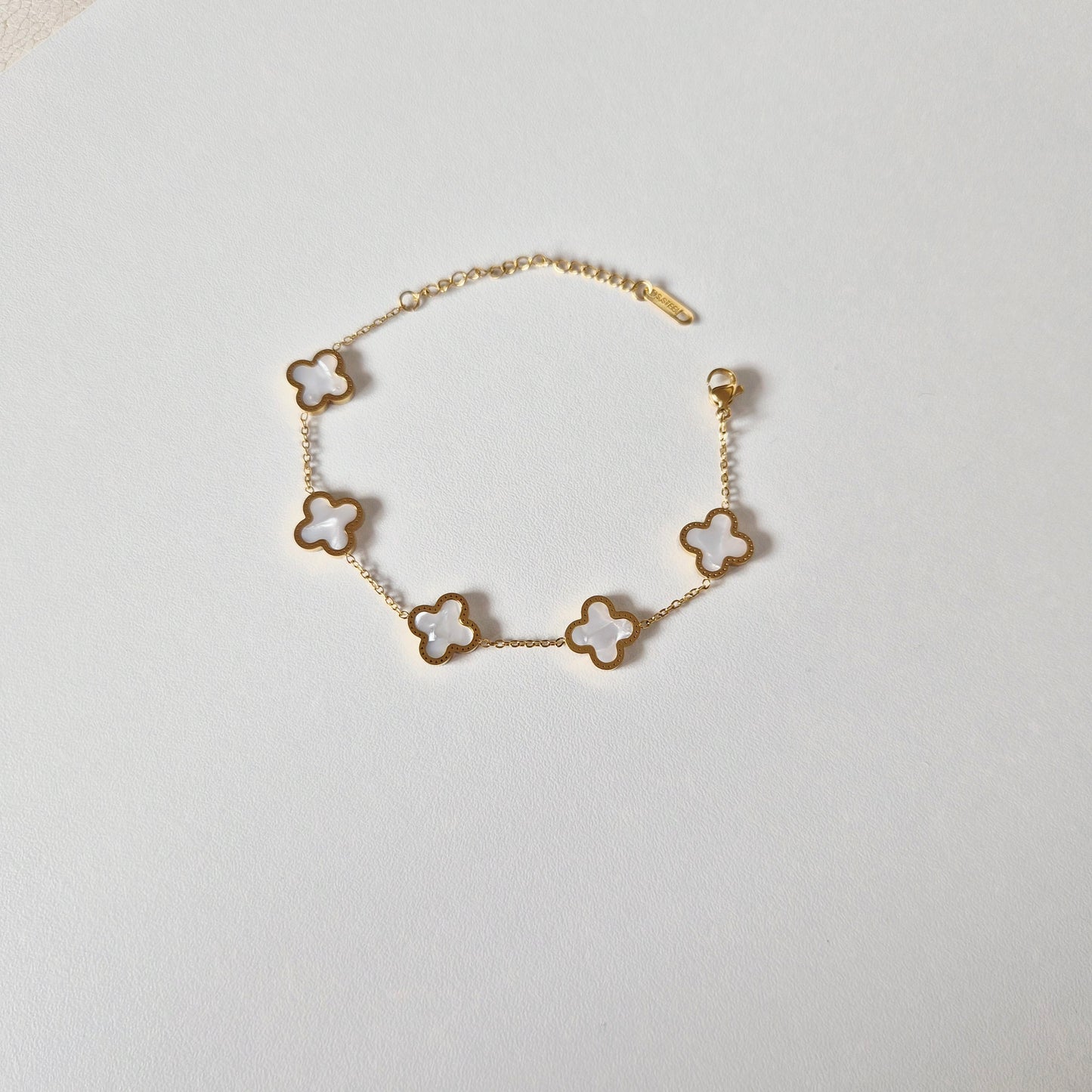 White Clover Bracelet