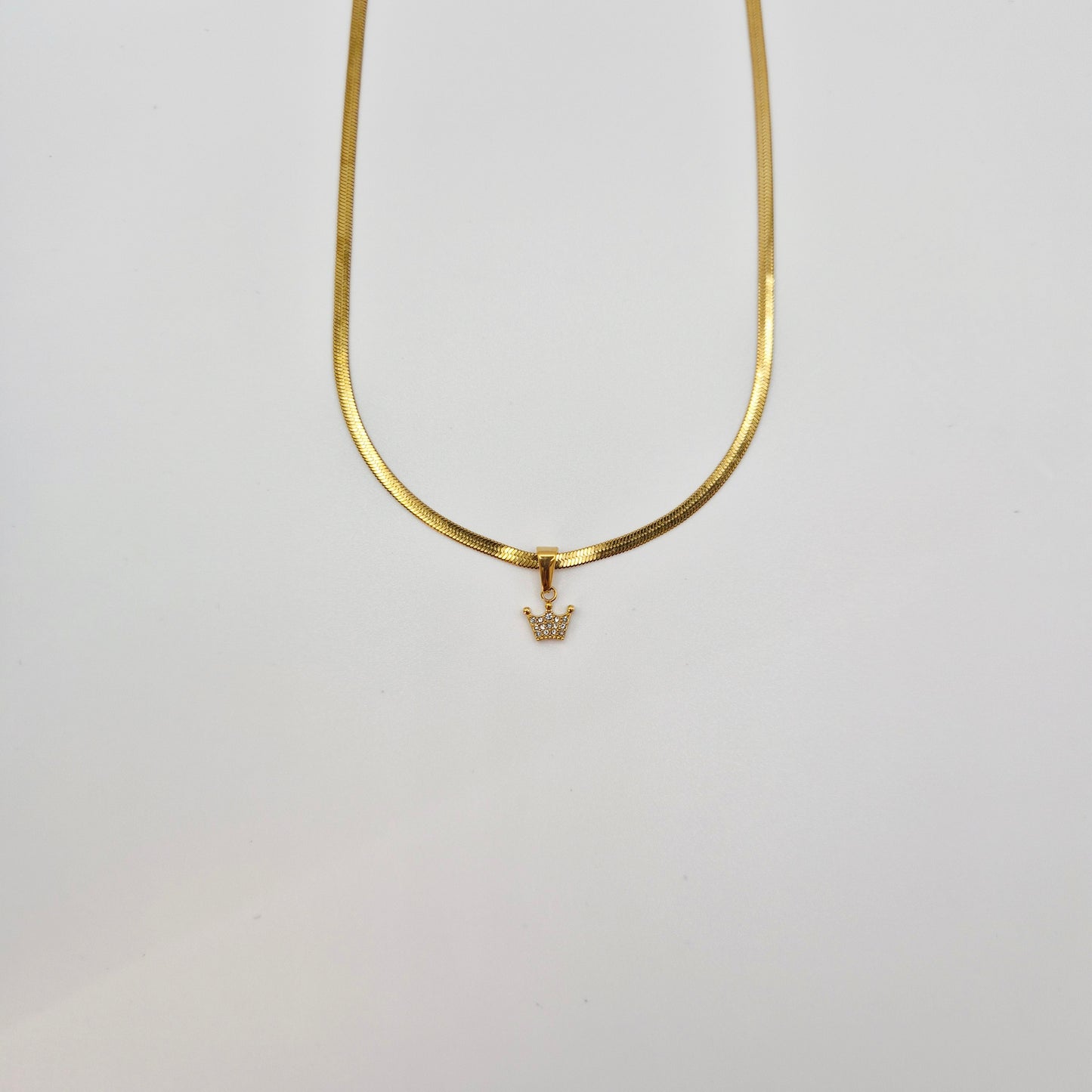 Tiny Tiara Necklace