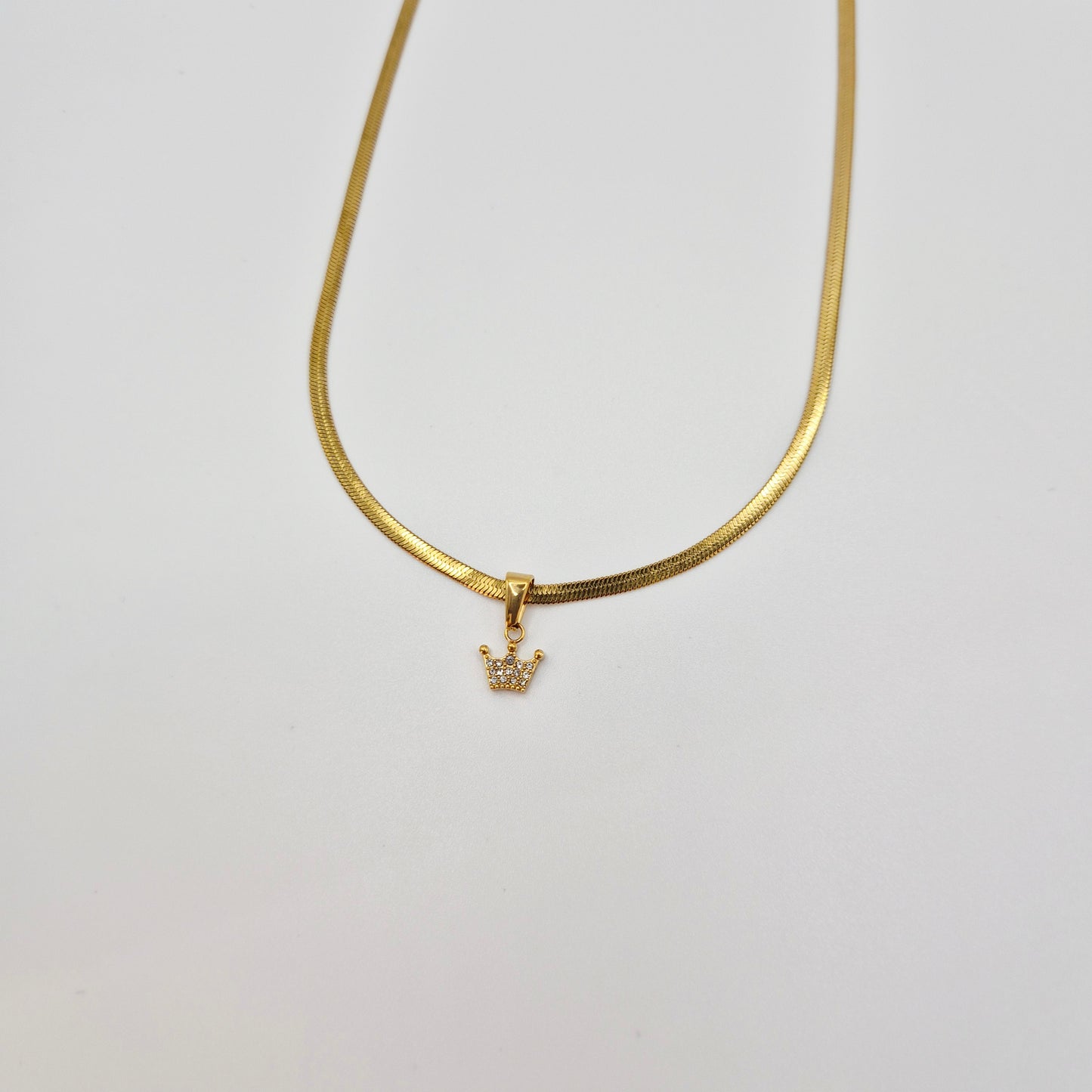 Tiny Tiara Necklace