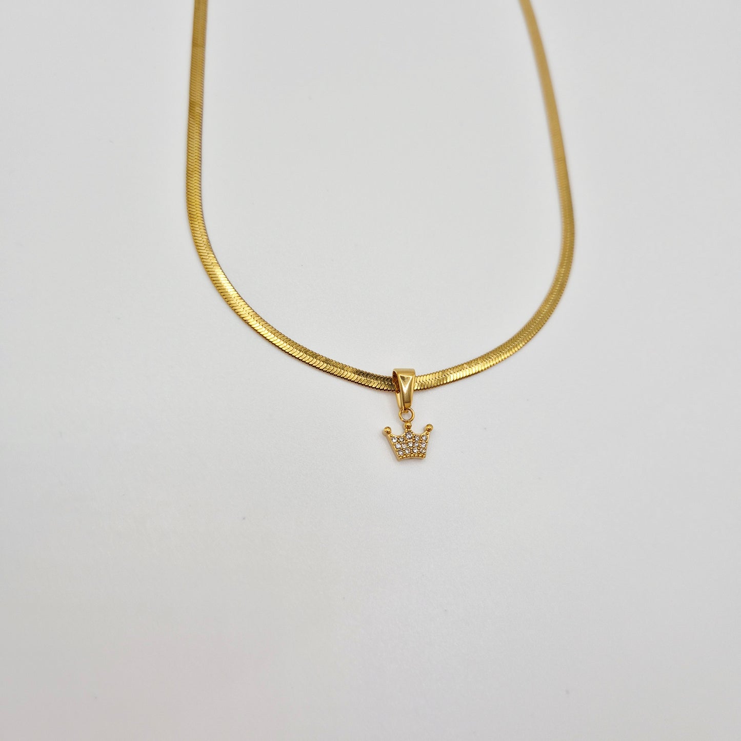 Tiny Tiara Necklace