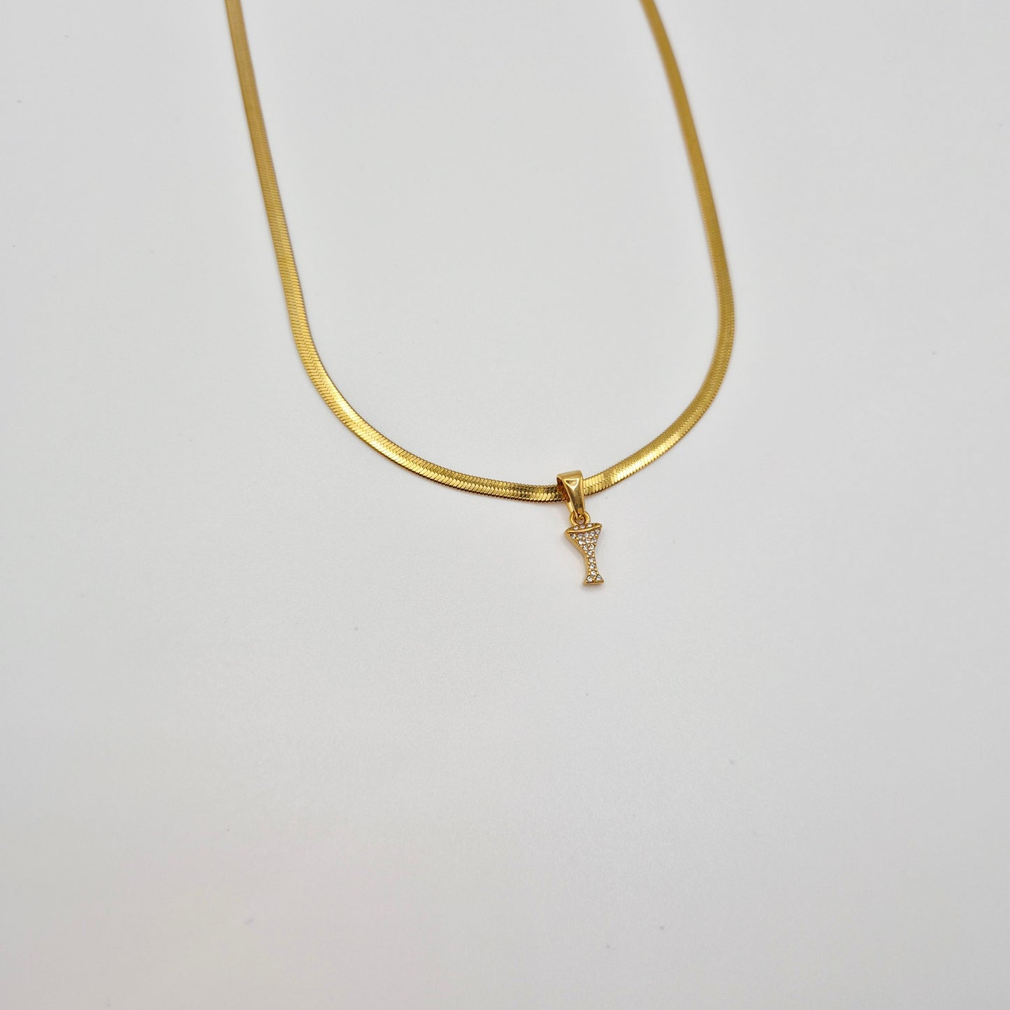 Cheers Crystal Mini Necklace