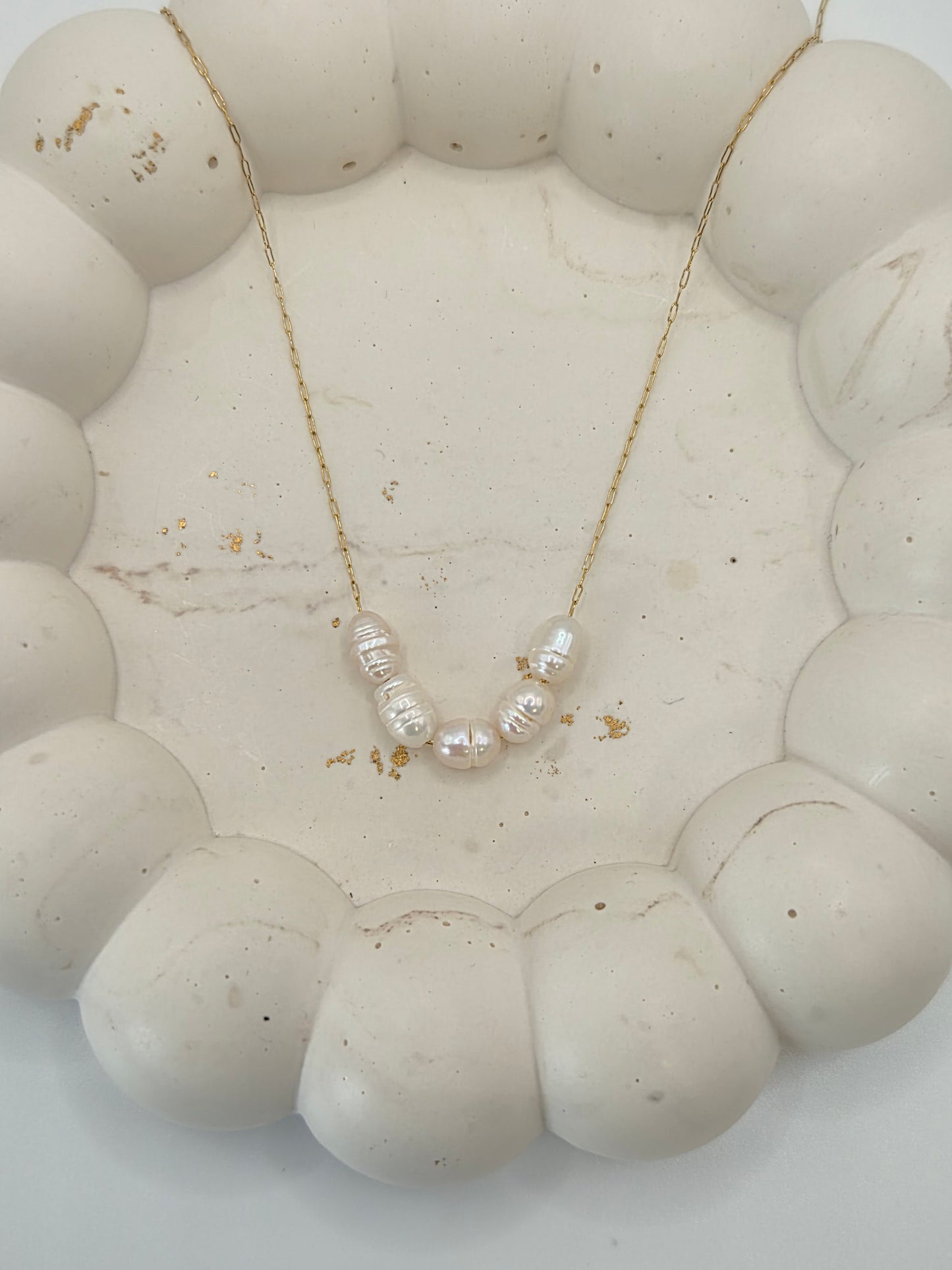 Dainty Freshwater Pearl Necklace