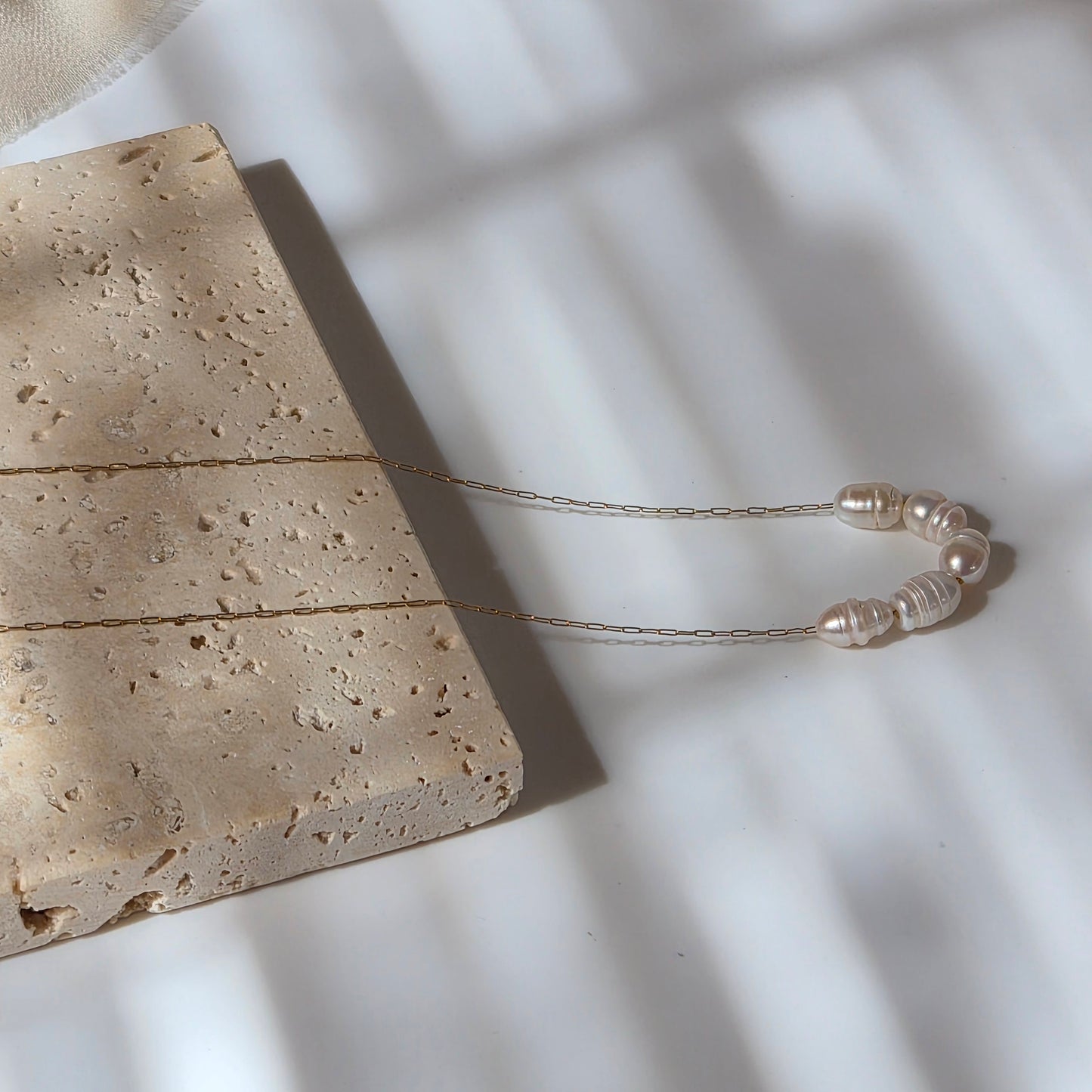 Dainty Freshwater Pearl Necklace