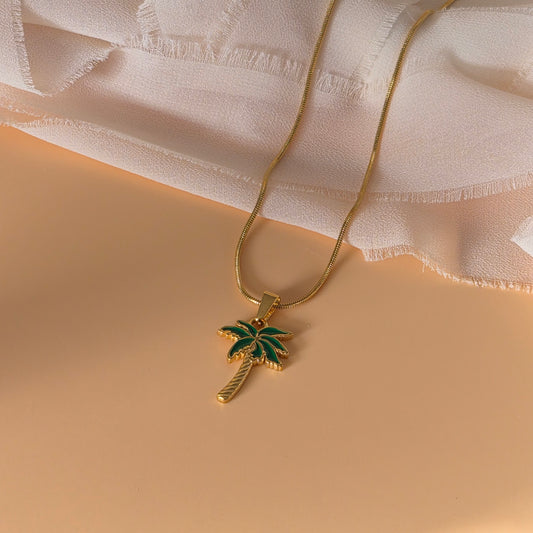 Palm Whisper Necklace