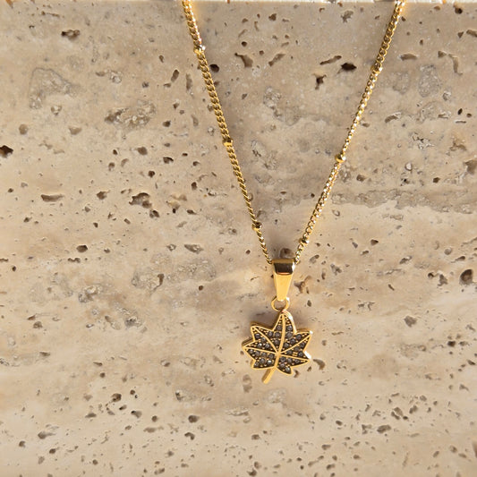Maple Leaf Necklace