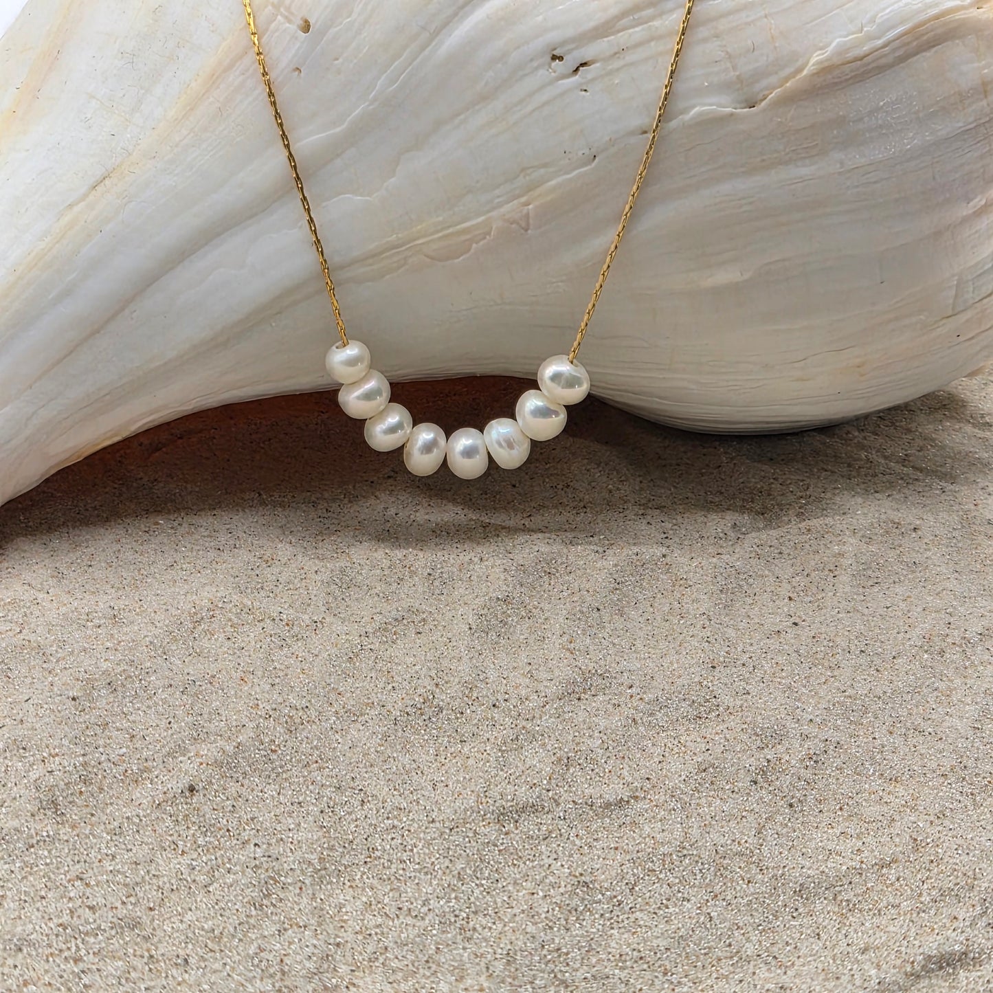 Infinity Freshwater Pearl Necklace