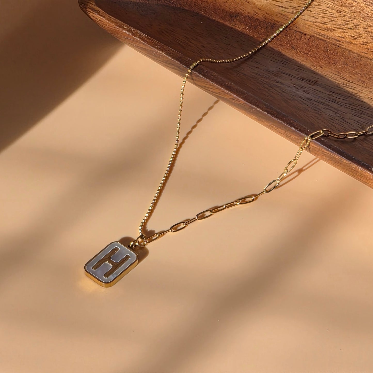 "H" Necklace