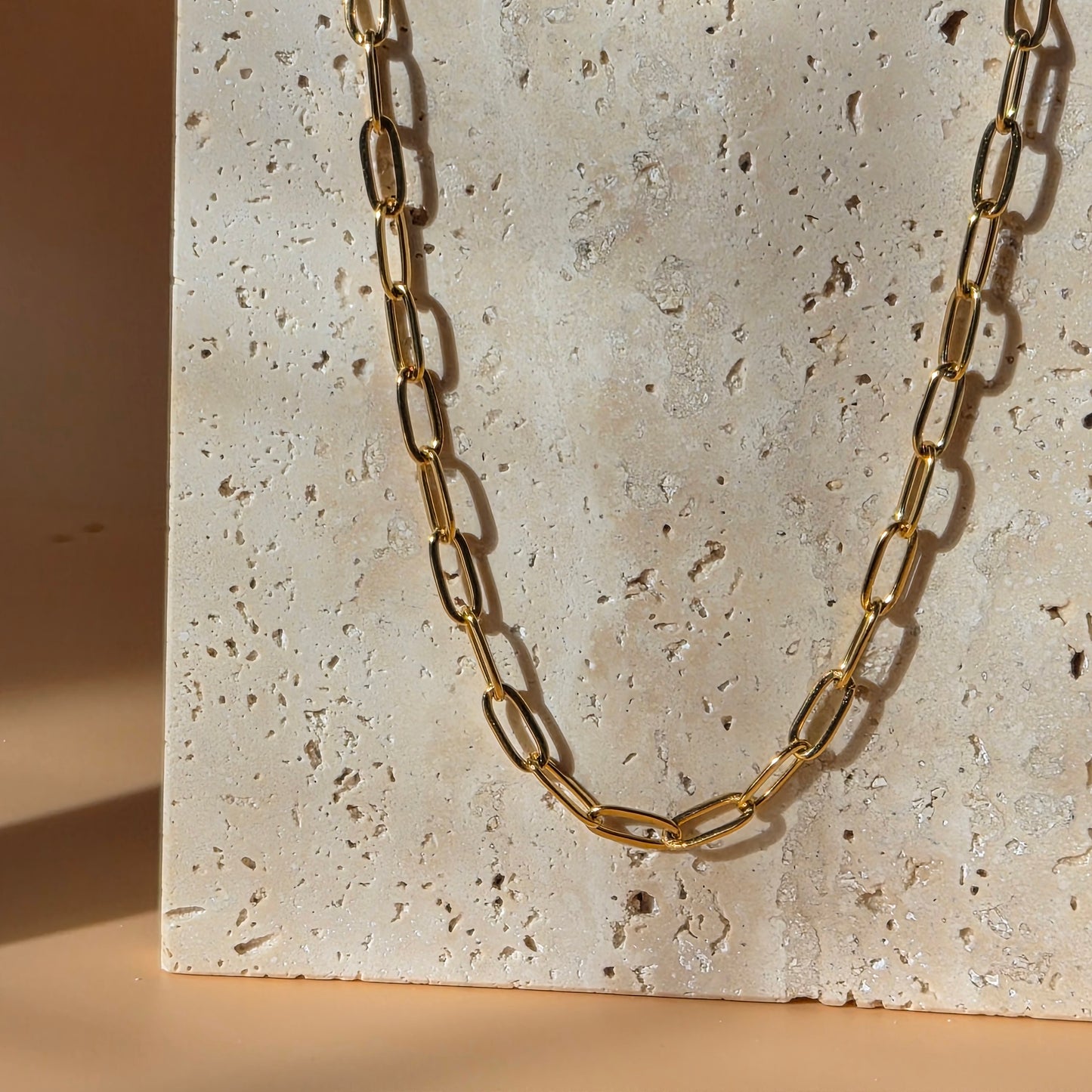 Paper Clip Chain Necklace