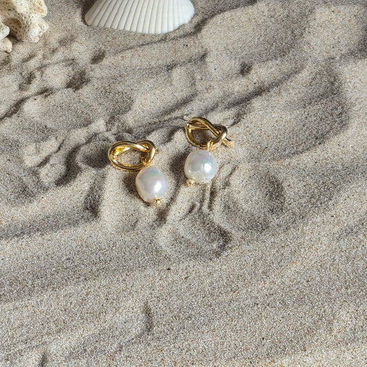 Freshwater Pearl Dangle Earrings