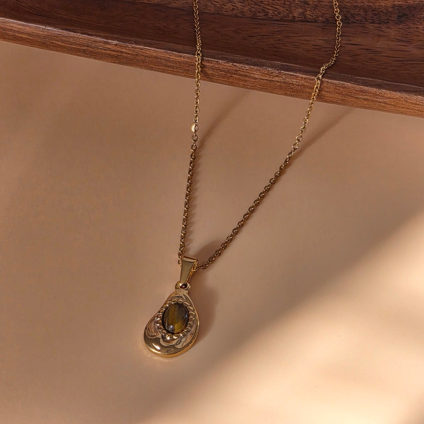 Umber Drop Necklace