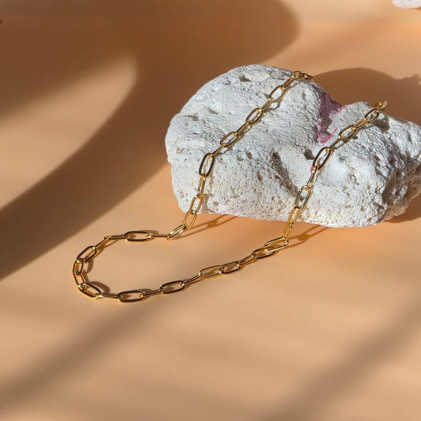 Paper Clip Chain Necklace