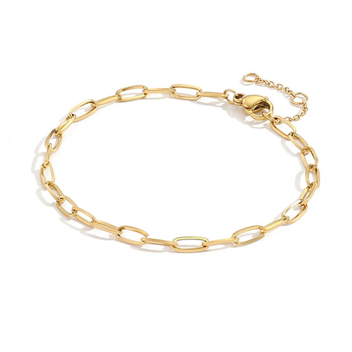 Dainty Paperclip Bracelet