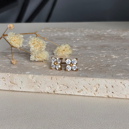 Dainty Flower Earrings