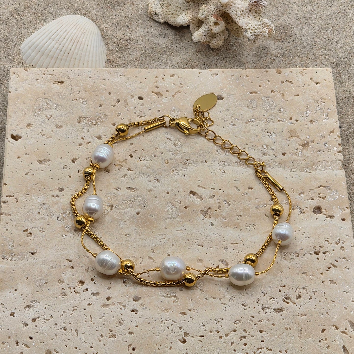 Freshwater Pearl Layered Bracelet