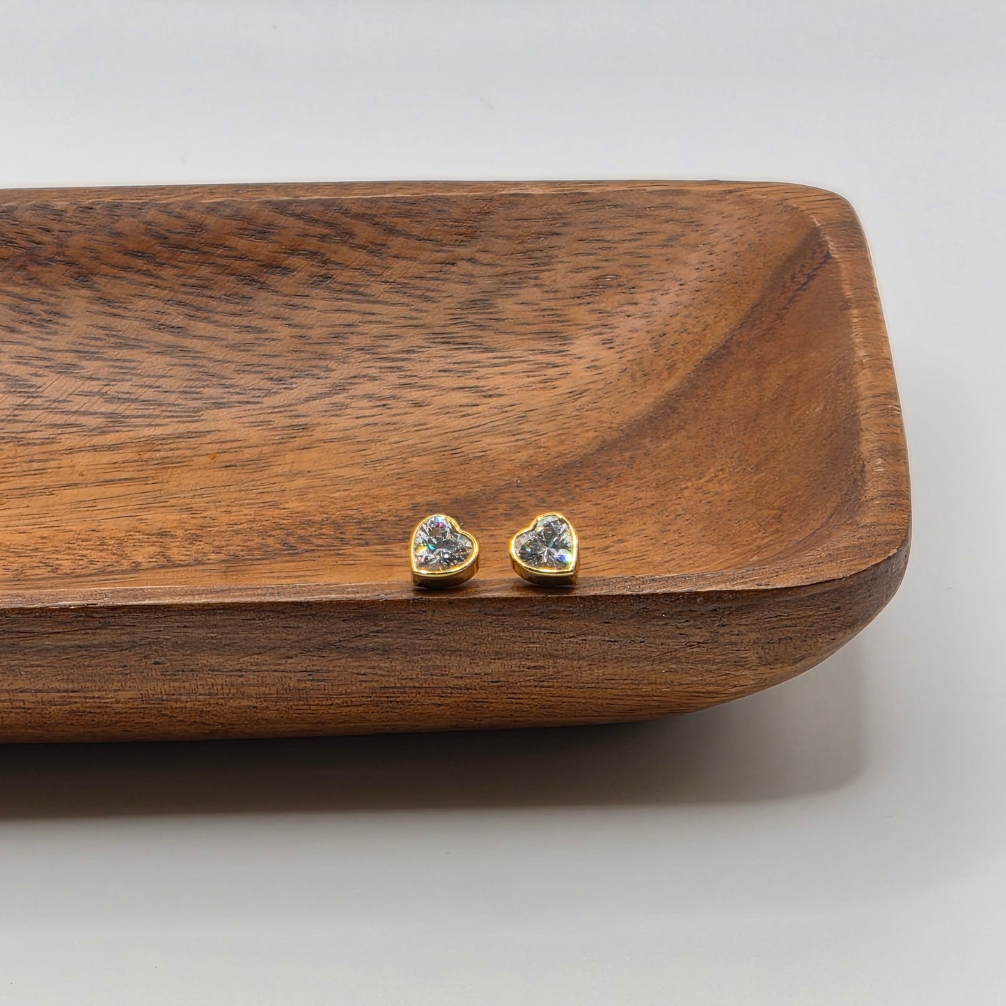 Dainty Heart Earrings